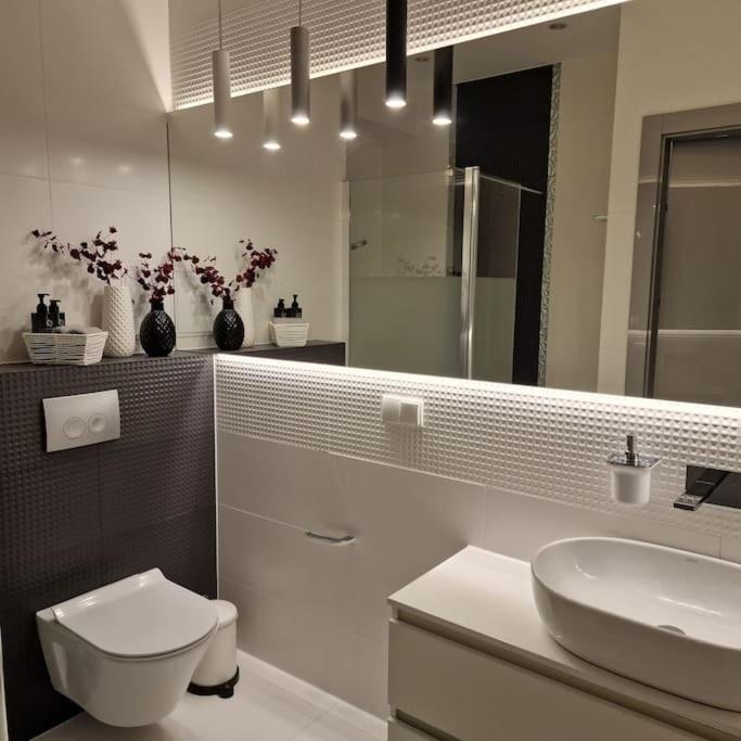 Apartament Nad Struga, Klimatyzacja, Parking,Taras Торунь Екстер'єр фото