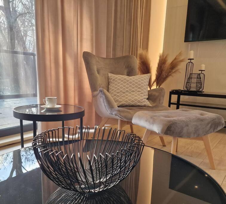 Apartament Nad Struga, Klimatyzacja, Parking,Taras Торунь Екстер'єр фото
