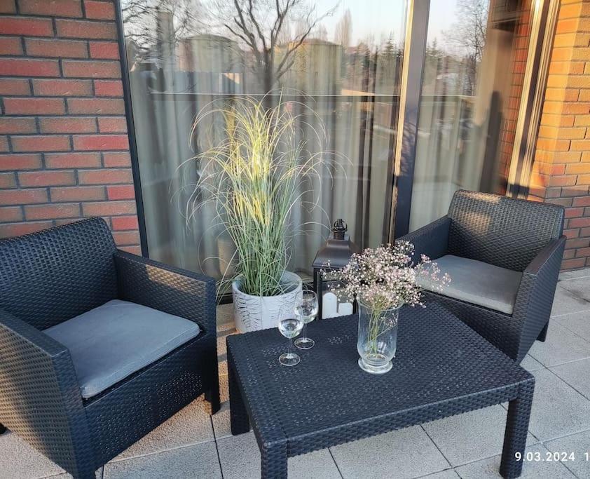 Apartament Nad Struga, Klimatyzacja, Parking,Taras Торунь Екстер'єр фото